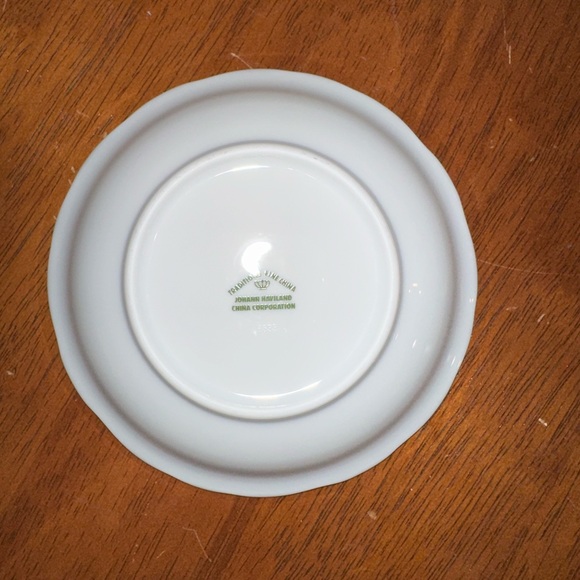 Haviland Fine China Soup Bowl      Blue Garland Collection - Picture 2 of 3